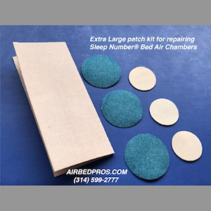 Latex Canvas Patches for Sleep Number® Beds
