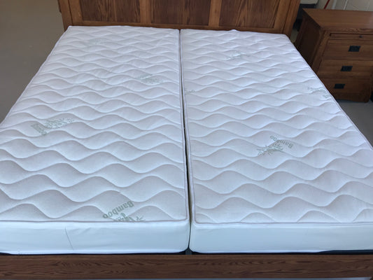 What to do about the split between two air mattresses