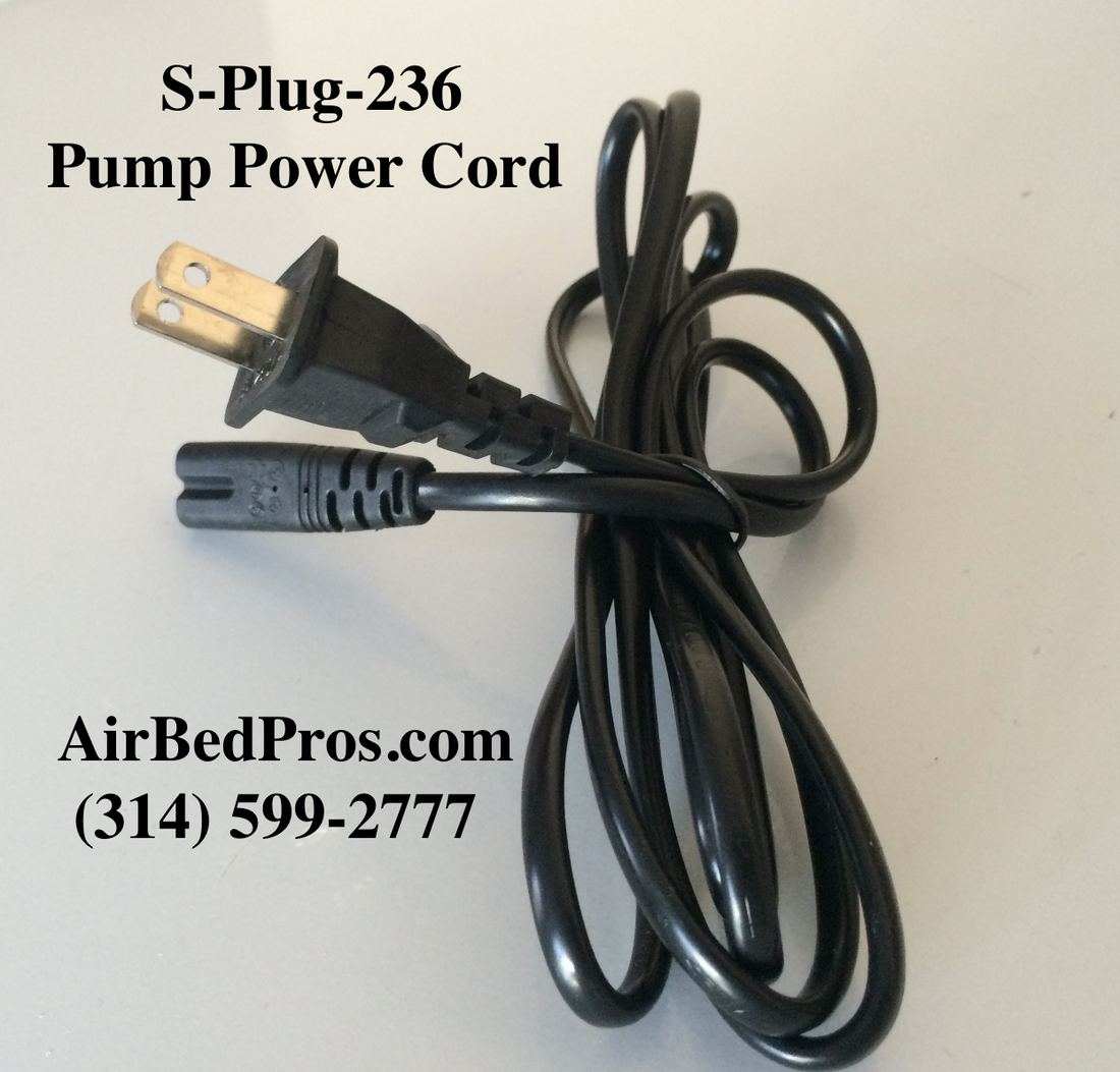 SPLUG-236 Power Cord Compatible with Sleep Number® Bed Pumps