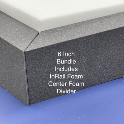 Support Foam Bundle - Rails Inserts & Center Foam Divider